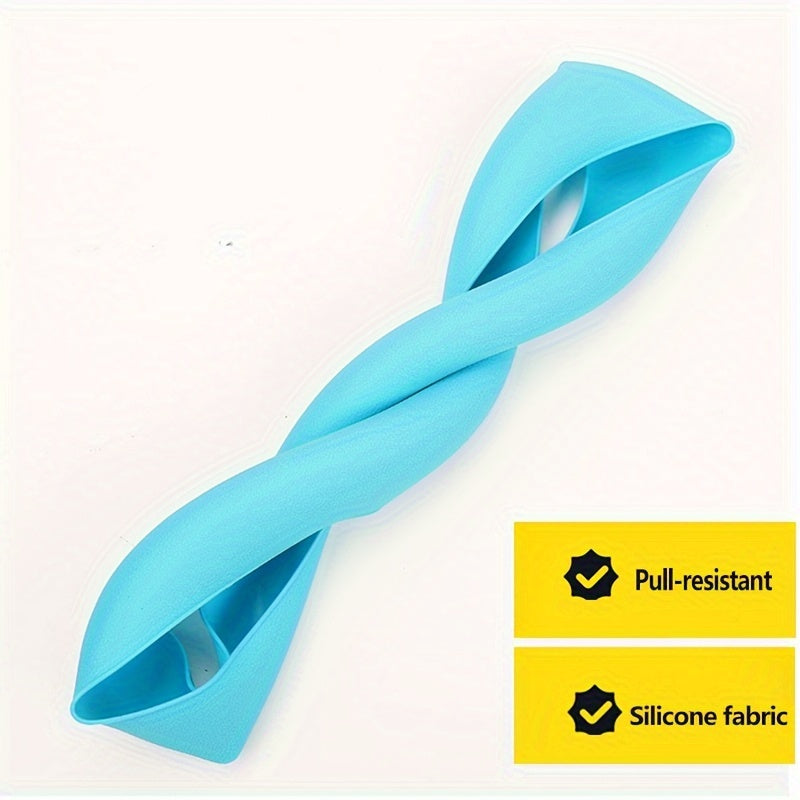 Universal silikon rul boshqarish g'ildiragi qoplamasi yumshoq elastik avtomobil aksessuari