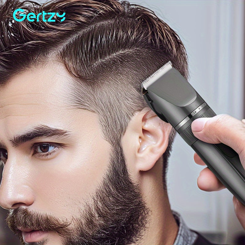 Cortapelos profesional eléctrico con cuchilla de cerámica y batería recargable