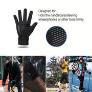 Unisex Winter Gloves Touch Screen Warm Gloves for Running Driving Cycling Hiking