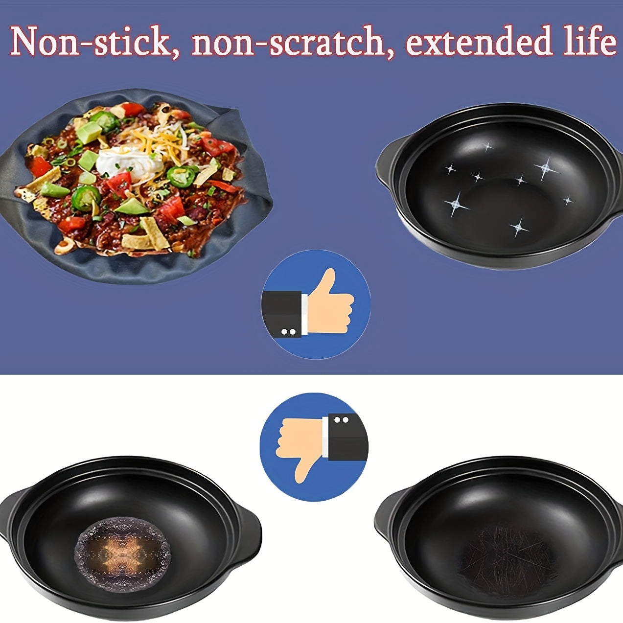 Reusable Silicone Slow Cooker Liners Set of 2 for 6 7 8 Quart Crockpots