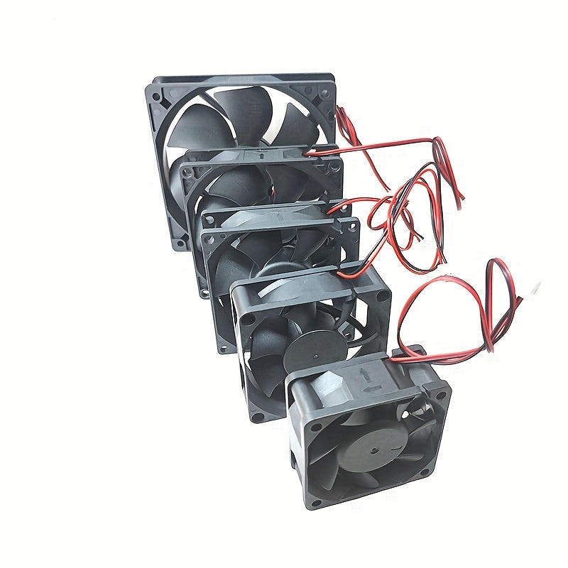 Computer Case Fan 5V 12V 24V Silent High Air Volume 5-12cm
