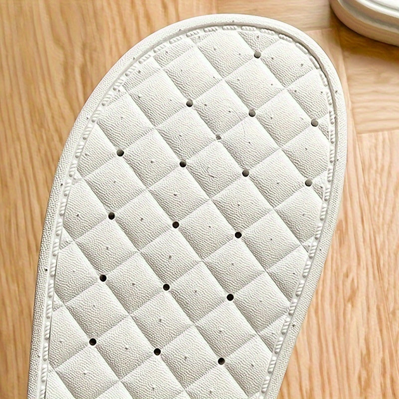 Women's Quilted Slip-On Slides Casual Soft Sole Beach Sandals