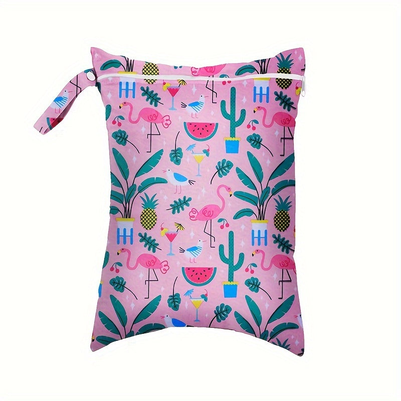 Reusable Waterproof Wet Bag for Travel and Outdoors for Wet Clothes Diapers Swimsuits