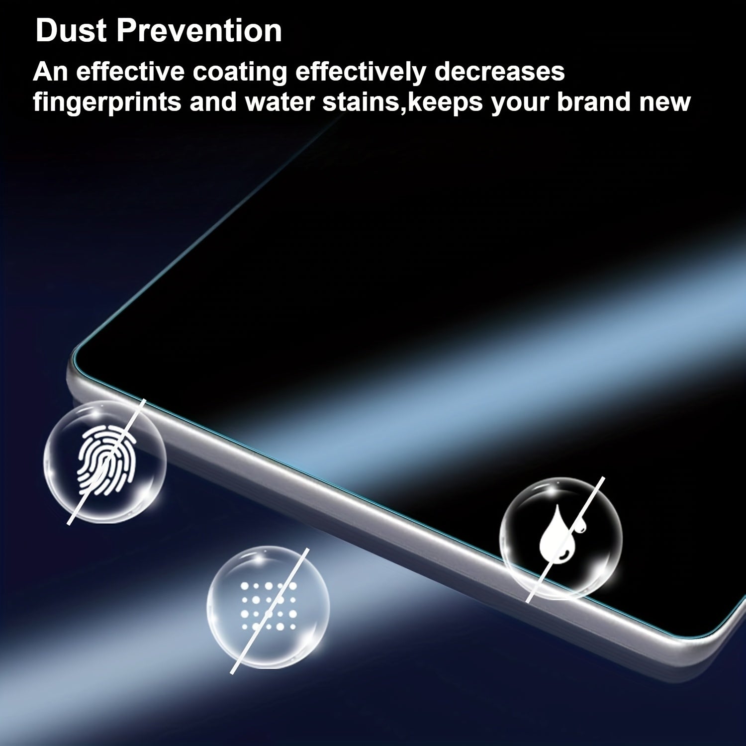 2pcs Tempered Glass Screen Protector for Car GPS and Speedometer 32.5cm