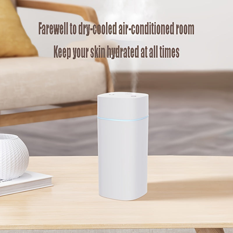 600ML USB namlagich uy ofisi yotoq xonasi uchun shovqinsiz aromaterapiya muhim yog'li diffuzor