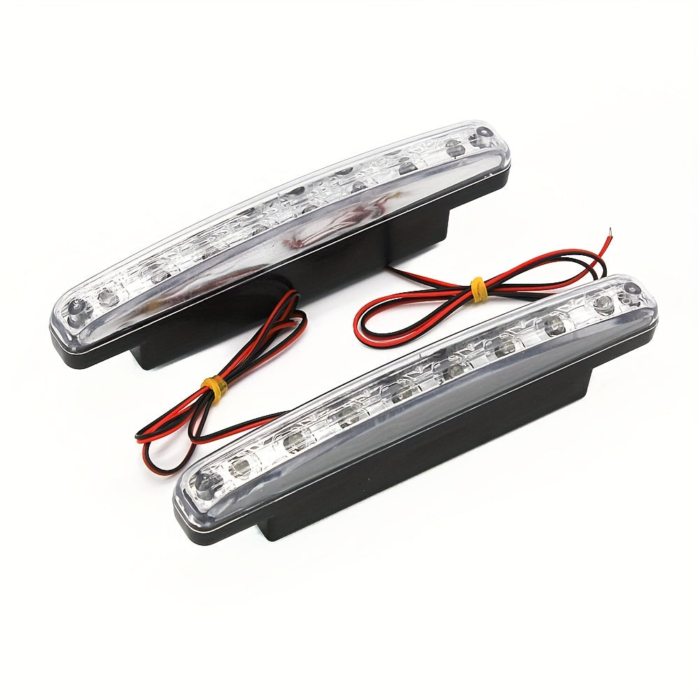 2pcs LED Daylight Lights Car Motorcycle 5W 12V Waterproof High Power
