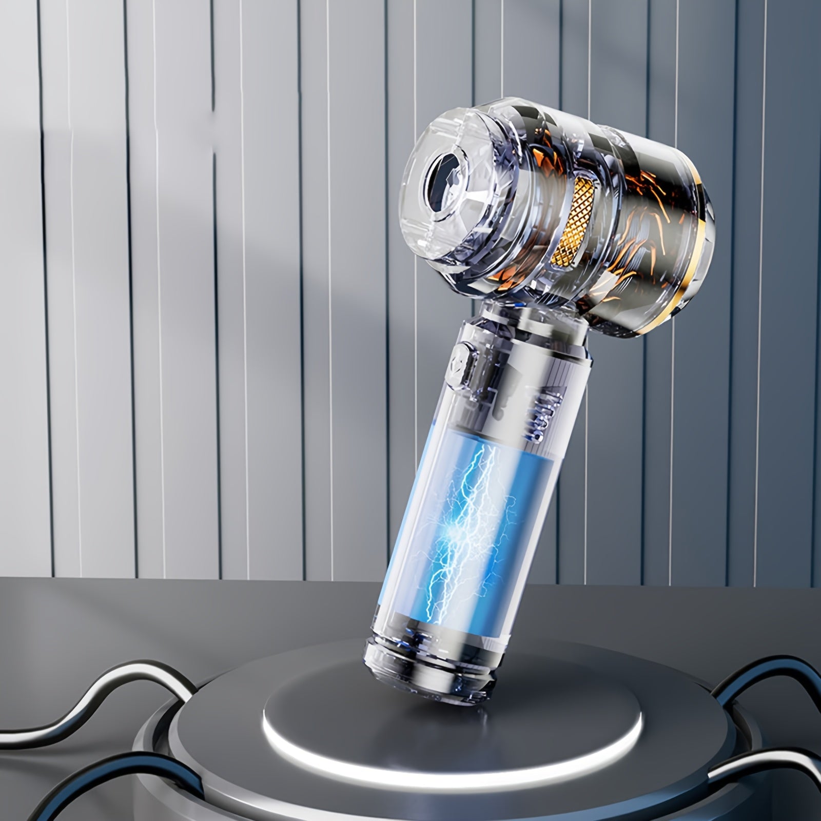 100W Cordless Mini Vacuum Cleaner 4-in-1 Handheld Car Home Keyboard