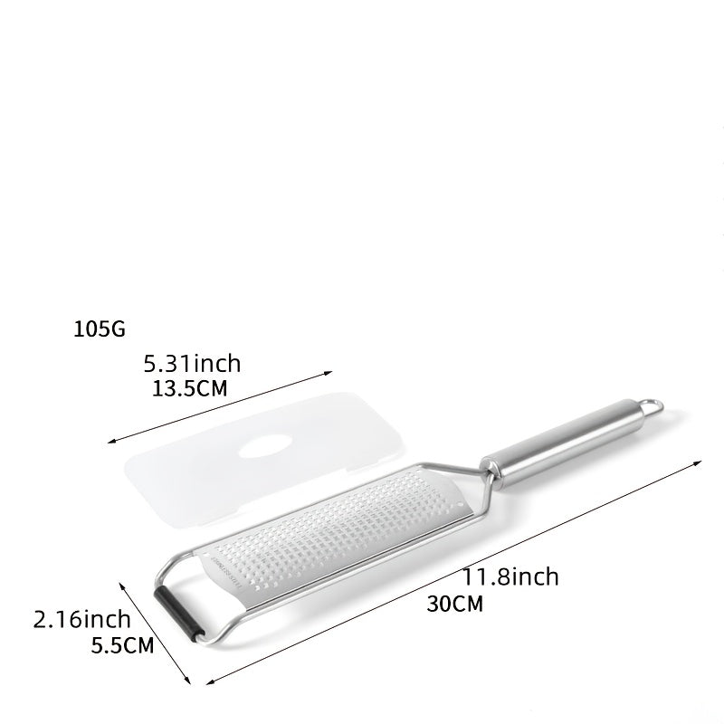 Rallador de acero inoxidable grueso para verduras y queso