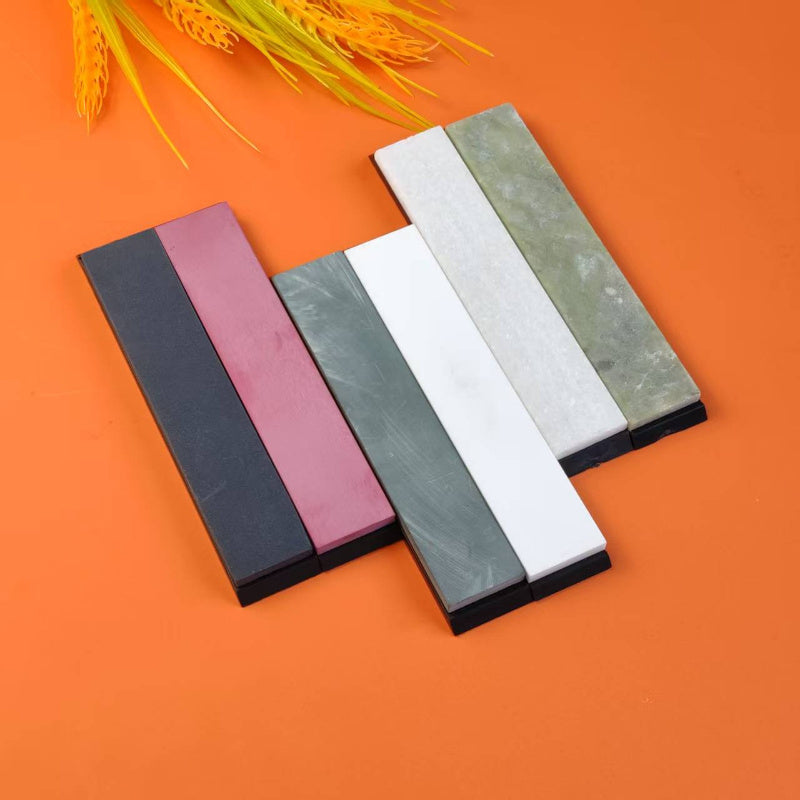 Tabiiy maydalash toshi, oshxona uchun silliqlash uchun anti-slip asosli polishing asbobi.