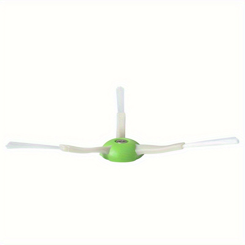 1 dona Yashil Tomon Cho'tkasi iRobot E5, i7, i7 Plus, E6 Seriyalari uchun - Oq Ulanishlar va Vishkalar Mexanizmi bilan Changyutgich Aksessuari - Shaffofdan Yasalgan Mustahkam Tozalash Aksessuari