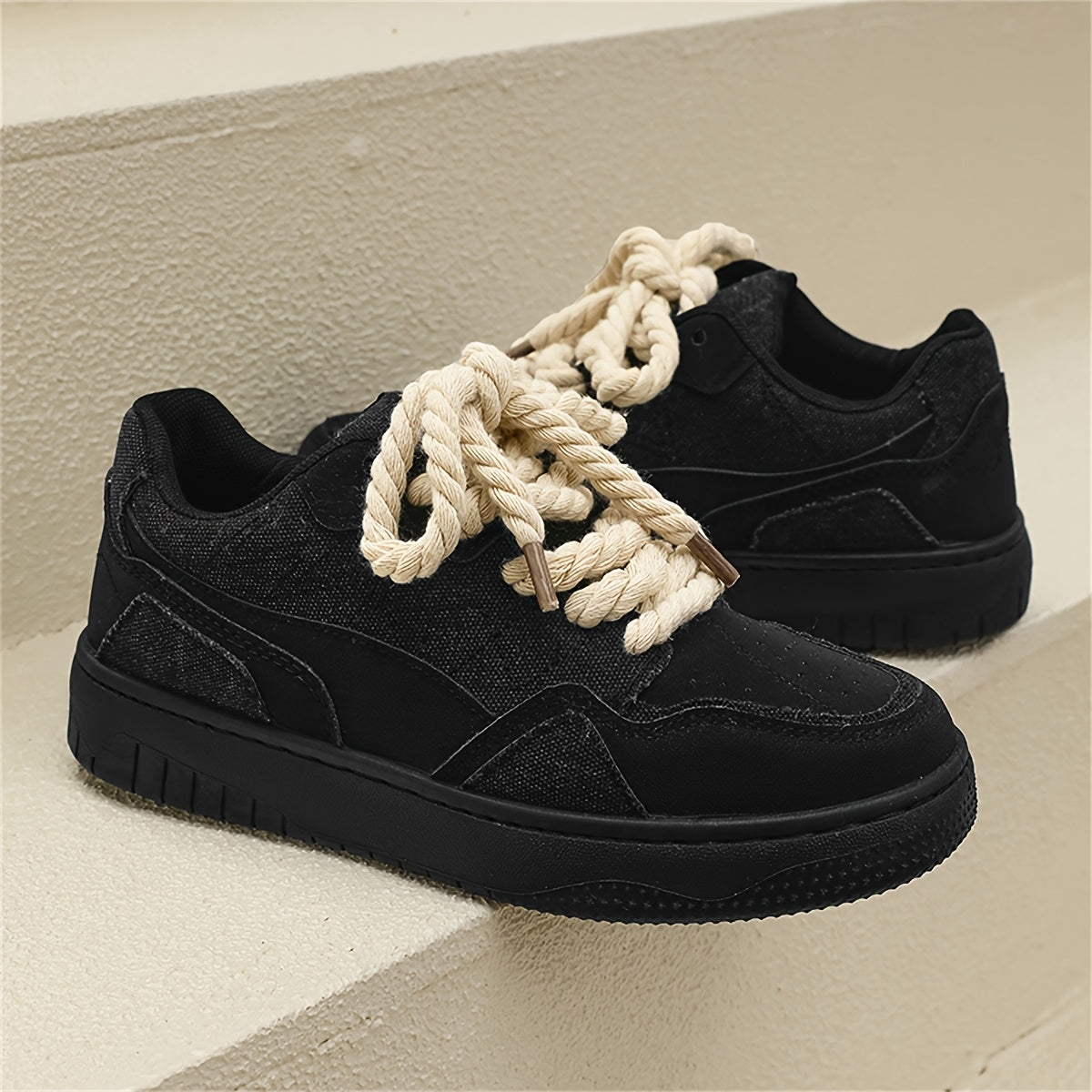 Erkaklar uchun zamonaviy pastki skate poyabzallari qulay ochiq havoda faoliyatlar uchun.