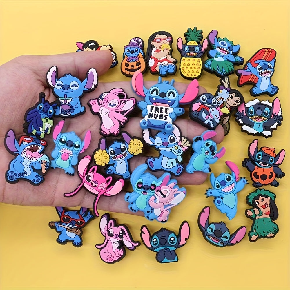 Kids Shoe Buckles PVC Shoe Decorations Set for DIY Shoe Embellishments