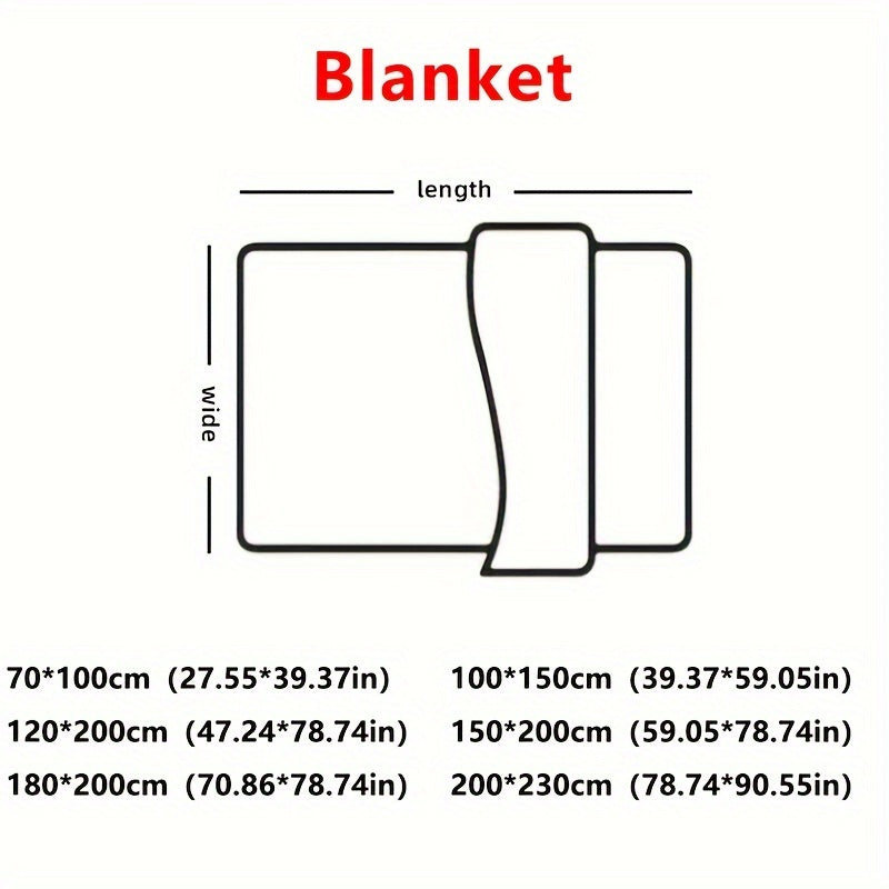 Black Taffeta Blanket Ultra-Soft Thick All-Season Bed Throw Nap Pet Solid Color