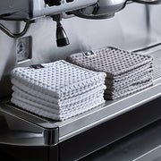 3-Pack Grey Coffee Machine Towels Durable Absorbent Non-Woven Polyester