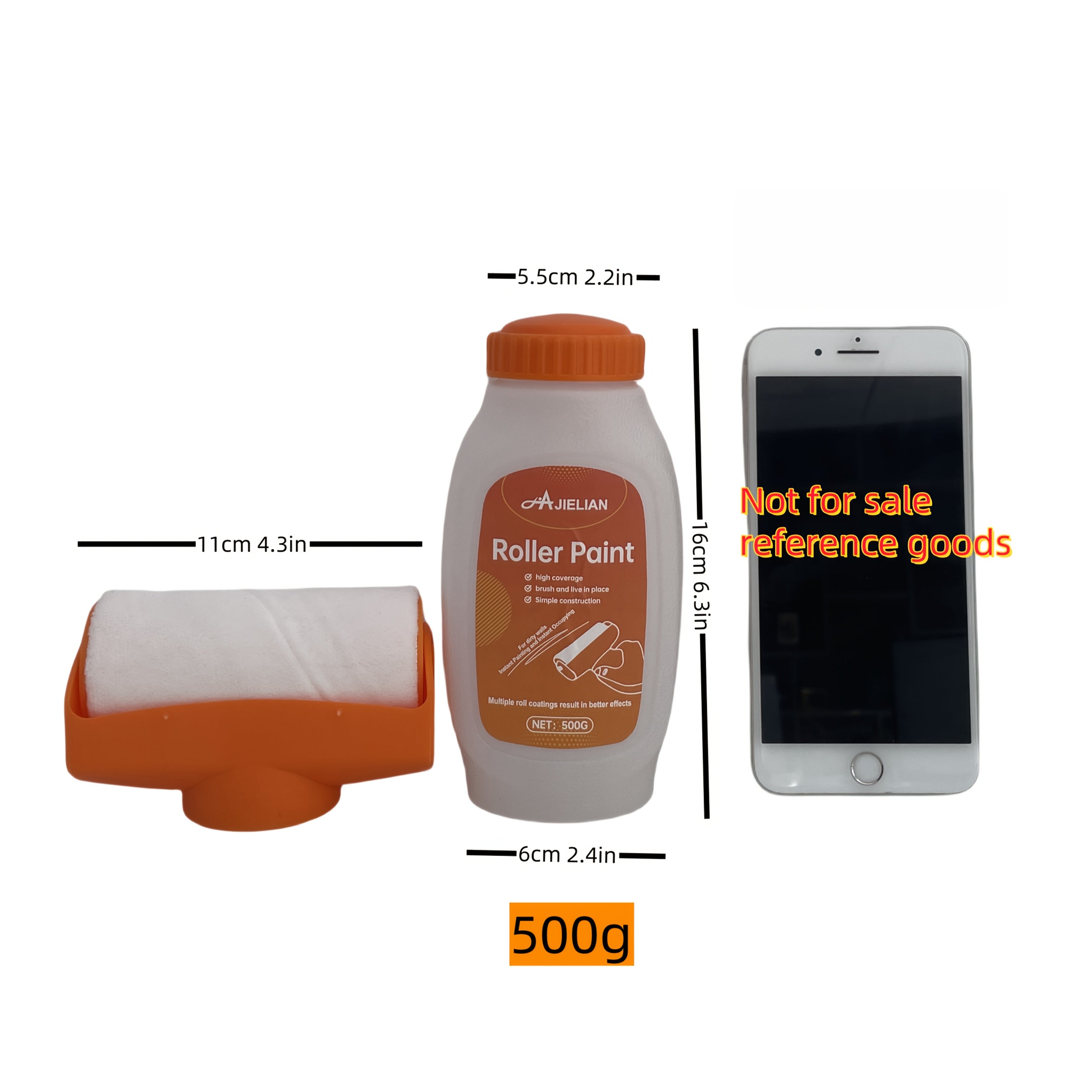 Multi-Specification Wall Paint Roller Durable PP Material for Wall Renovation and Stain Removal