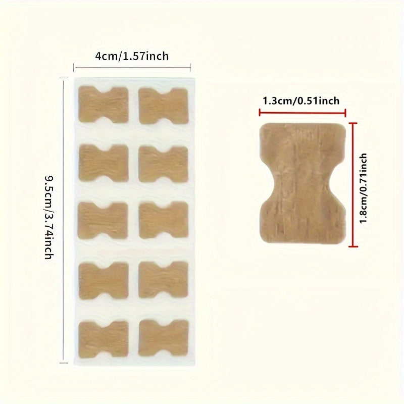 50PCS Odorless Nail Repair Patches for Ingrown and Thick Toenails