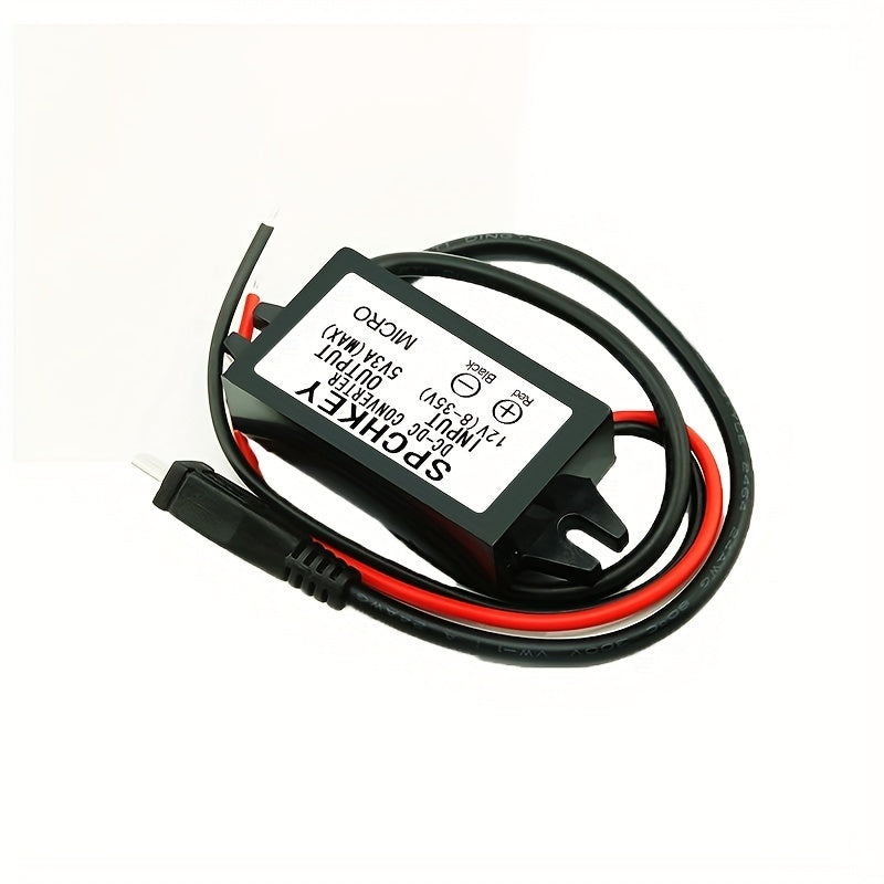 DC Quvvat Konvertori 24V/12V dan 5V Micro Ulanish uchun Past Voltajli Quvvat ta'minoti