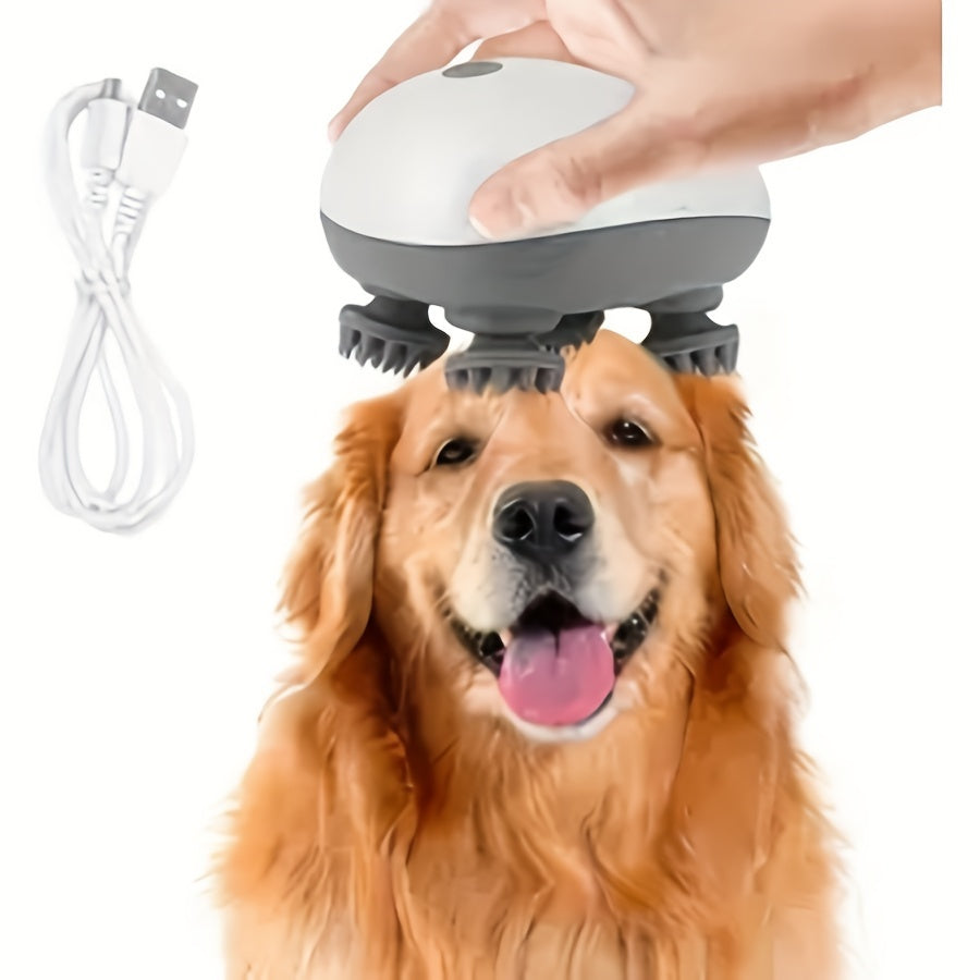 Portable Electric Massager for Men Women Pets Rechargeable Lithium Battery USB Charging Quiet Spa Experience