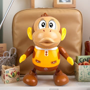 Dancing Monkey Toy for Kids 0-3 with Music Lights Swinging Walking Nodding