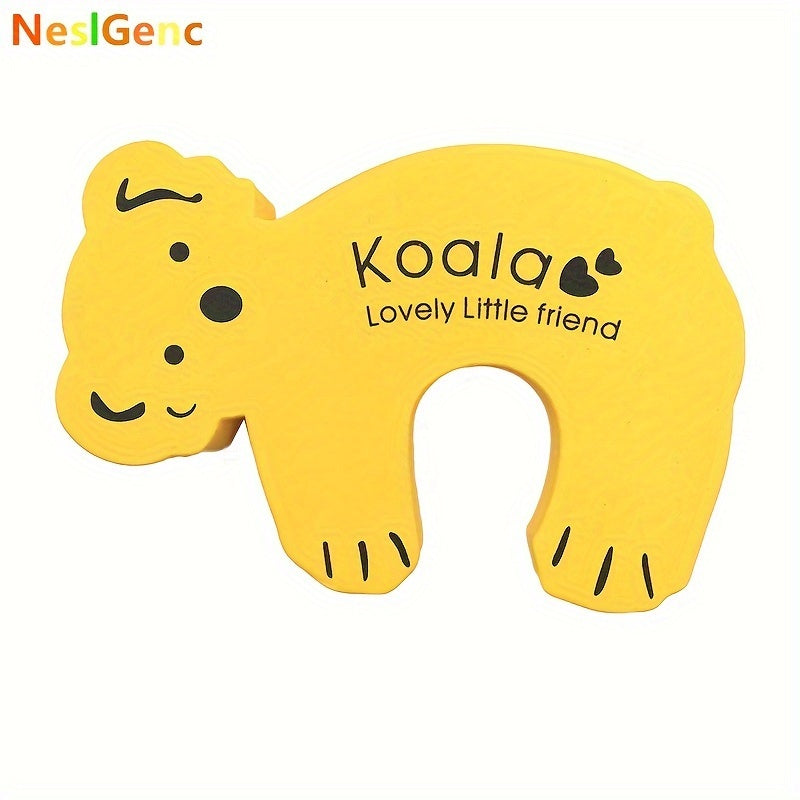 Soft Foam Door Stoppers and Safety Pads with Cartoon Designs for Child Protection