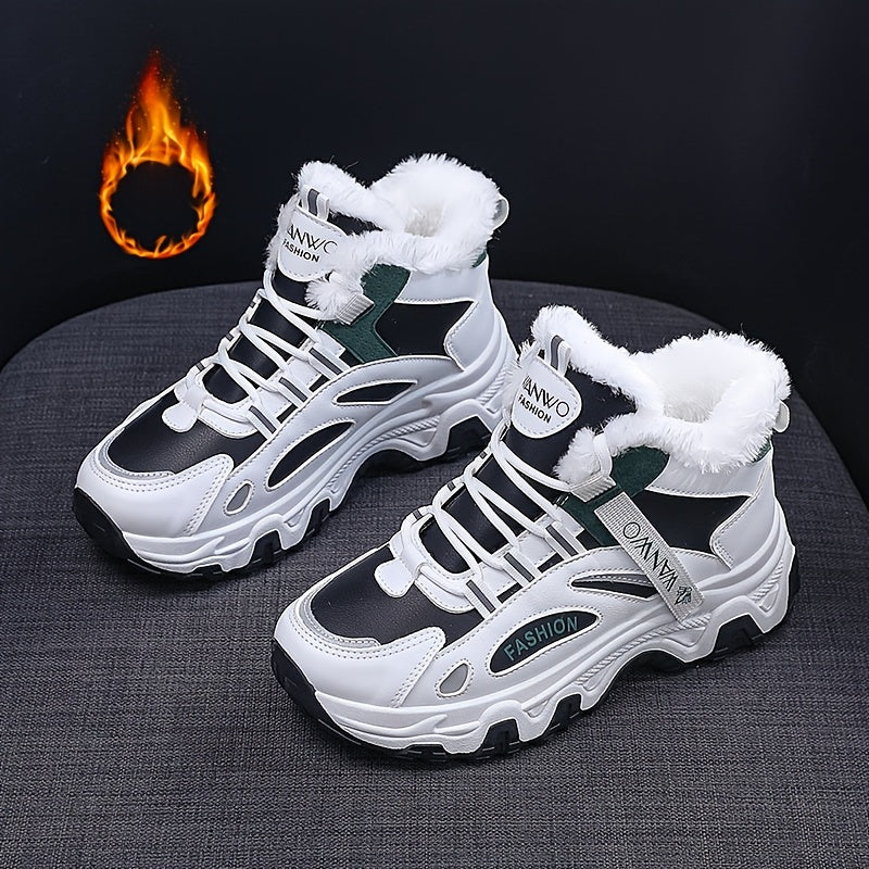 Women's Winter Casual Thick-Soled Anti-Slip Fleece-Lined Shoes