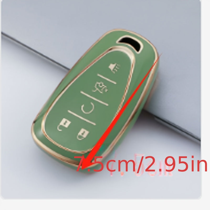 Car Key Fob Shell With 5 Buttons for Chevrolet Malibu XL Plastic Durable