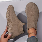 Winter Khaki Shoes for Men with Cloud-Inspired Soles