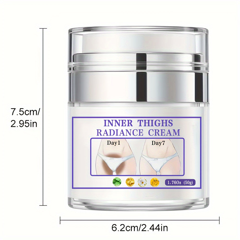 Unisex Body Cream for Dark Skin with Vitamin C Niacinamide Hyaluronic Acid 50g