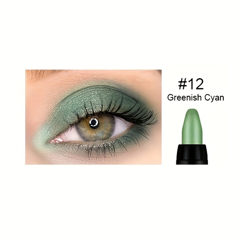 Multicolor Eyeshadow Stick Long-Lasting Shimmery Glitter Eye Makeup