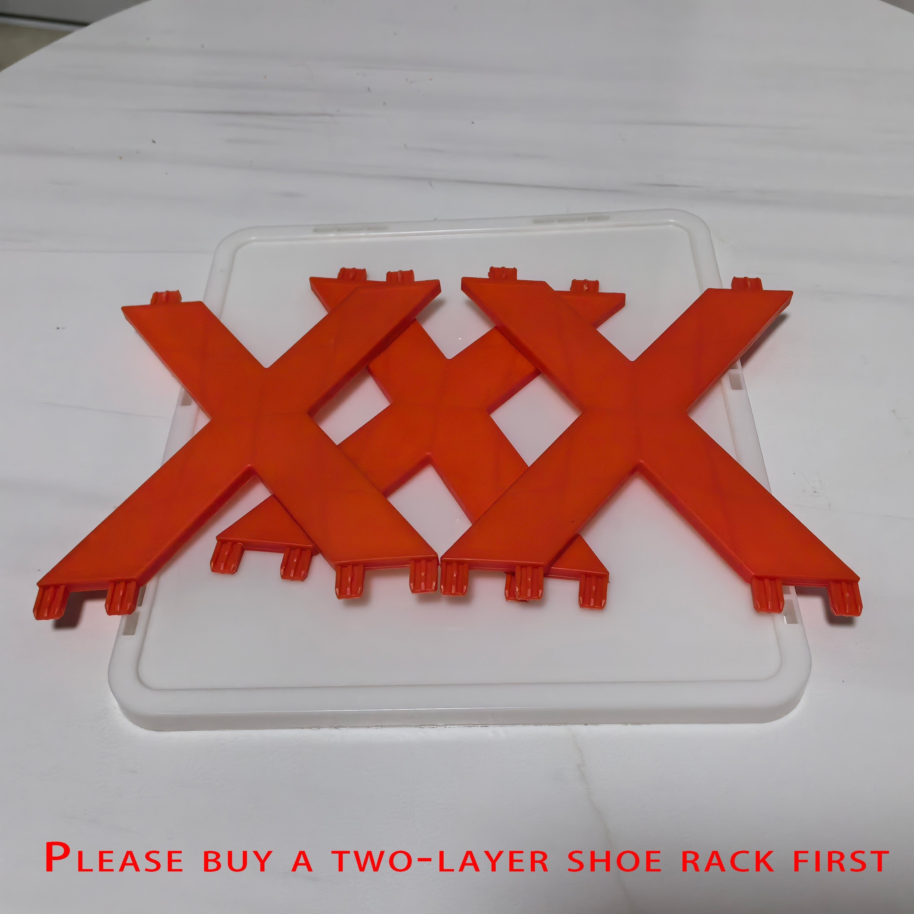 Ko‘p qavatli joyni tejovchi plastik poyabzal tokchasi - Oson yig‘iladigan, yashash xonasi va kirish joyi uchun moslashtiriladigan saqlash yechimi - Ekologik toza dizayn, elektr yoki batareyalar kerak emas