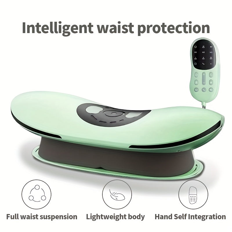 Portable Electric Lumbar Traction Device with Heat Vibration and USB Rechargeable