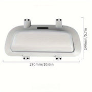 Universal avtomobil quyosh nuri visorining quyoshdan saqlovchi shisha qutisi saqlash va klip bilan