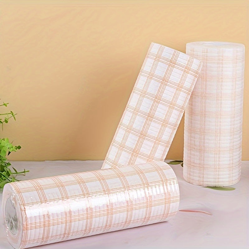 Qayta ishlatiladigan qog'oz sochiqlar - 1 to'plam 40 varaq, yuvilishi mumkin va namni yaxshi so'radi, yog'siz, bo'yoqsiz, PET material, oshxona uchun zamonaviy dizayn, uzluksiz rolda keladi.