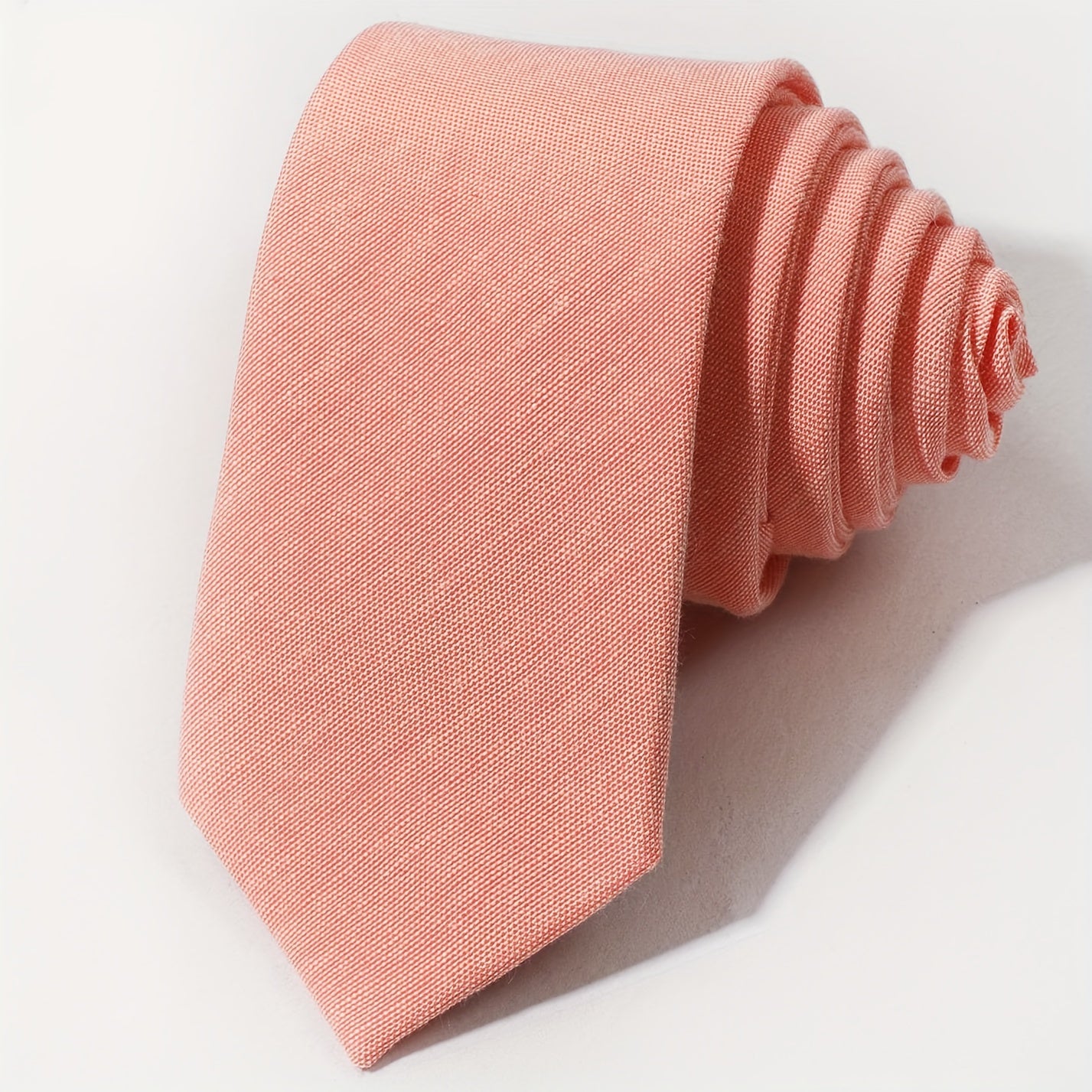 Men's Fashion Tie with Plaid and Solid Colors Encrypted Line Pattern