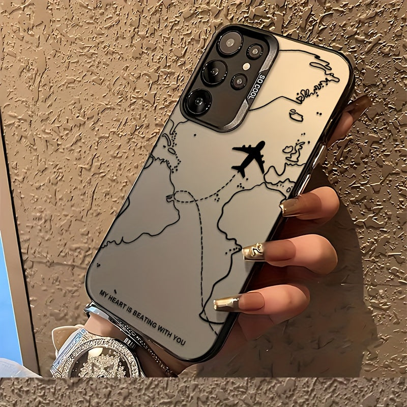 Чехол для телефона Galaxy S20 S21 S22 S23 S24 S25 из TPU с матовым покрытием и антиударной защитой, с мультяшным дизайном