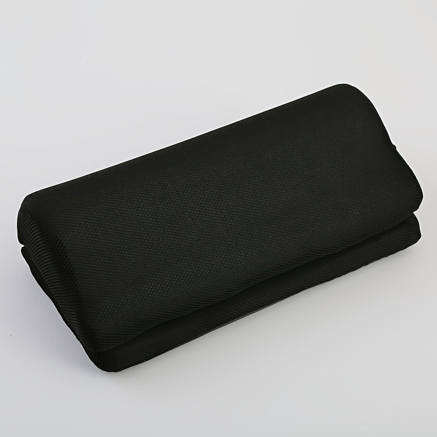 Adjustable Under Desk Foot Rest with Washable Cover for Office Home Car