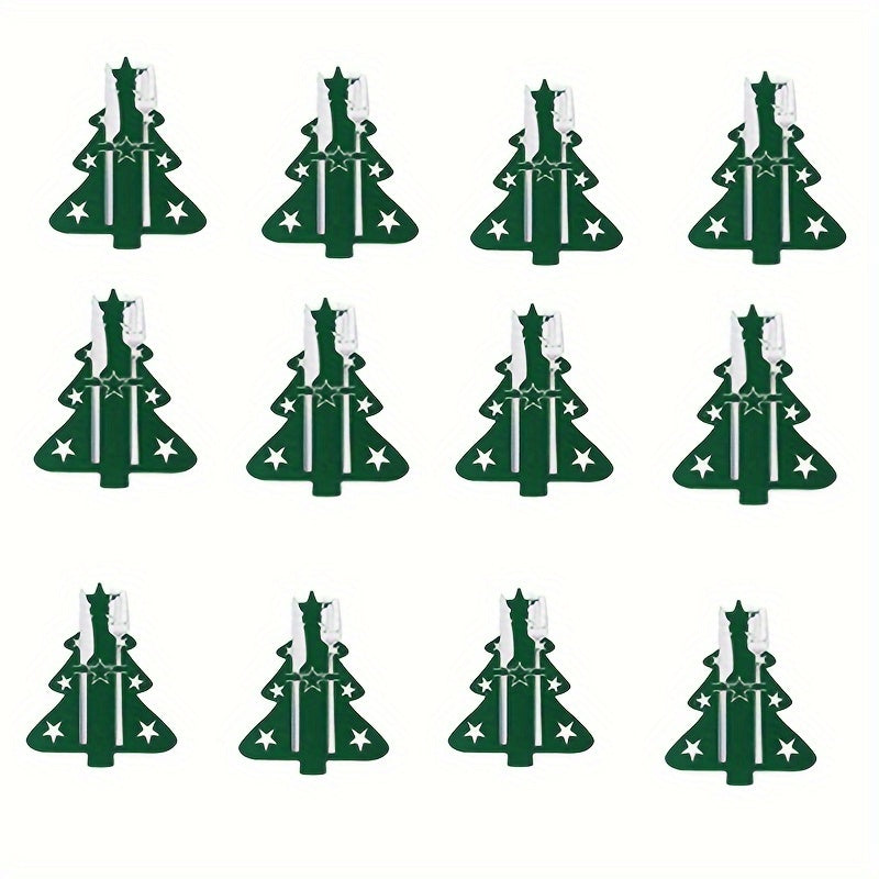 Easter Rabbit Felt Storage Bags for Tableware and Placemats Pack of 12