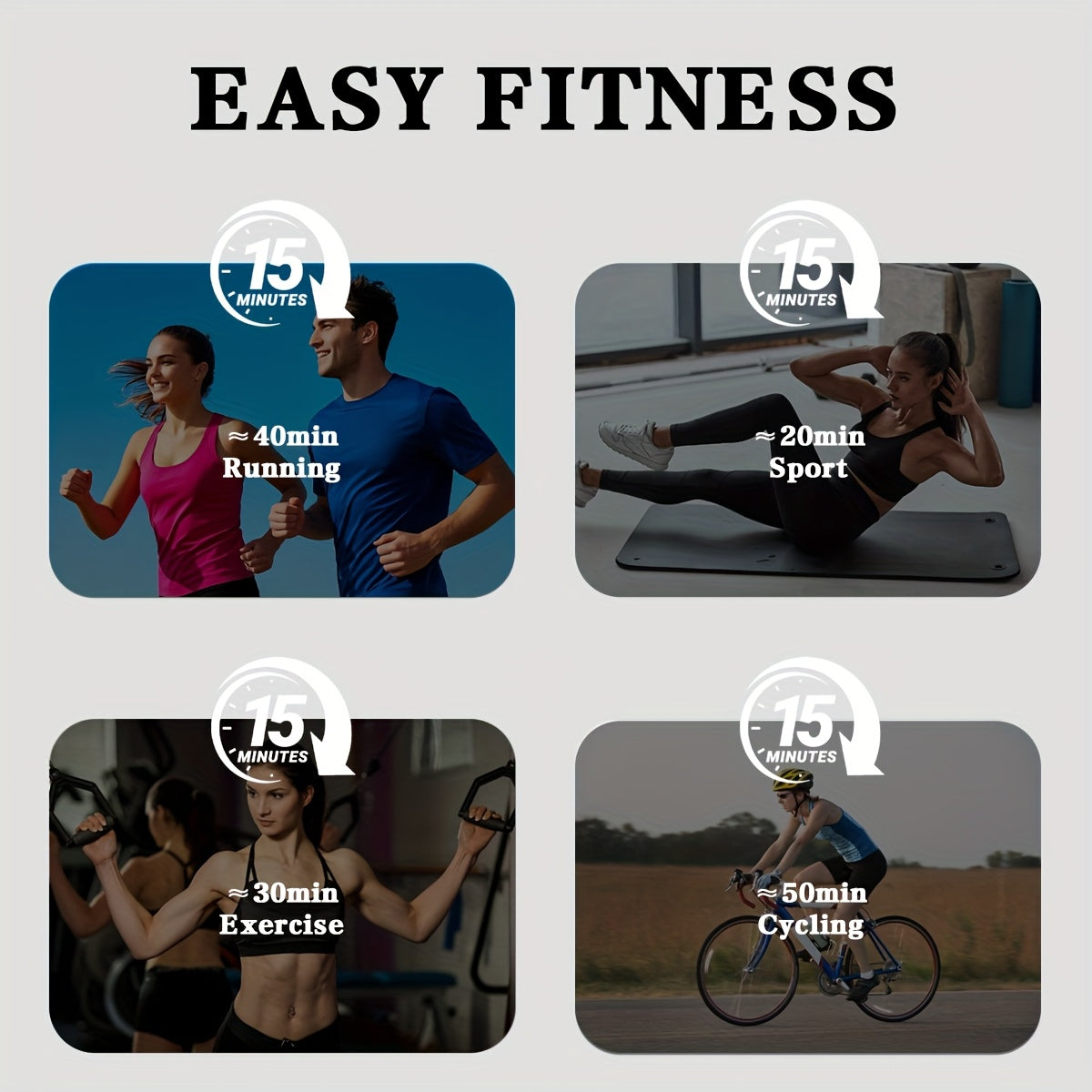 EMS mushak massaj qiluvchi uch qismli to'plami, 6 rejim, 18 intensivlik, USB orqali zaryadlanadigan, uyda foydalanish uchun mos, mukammal sovg'a.