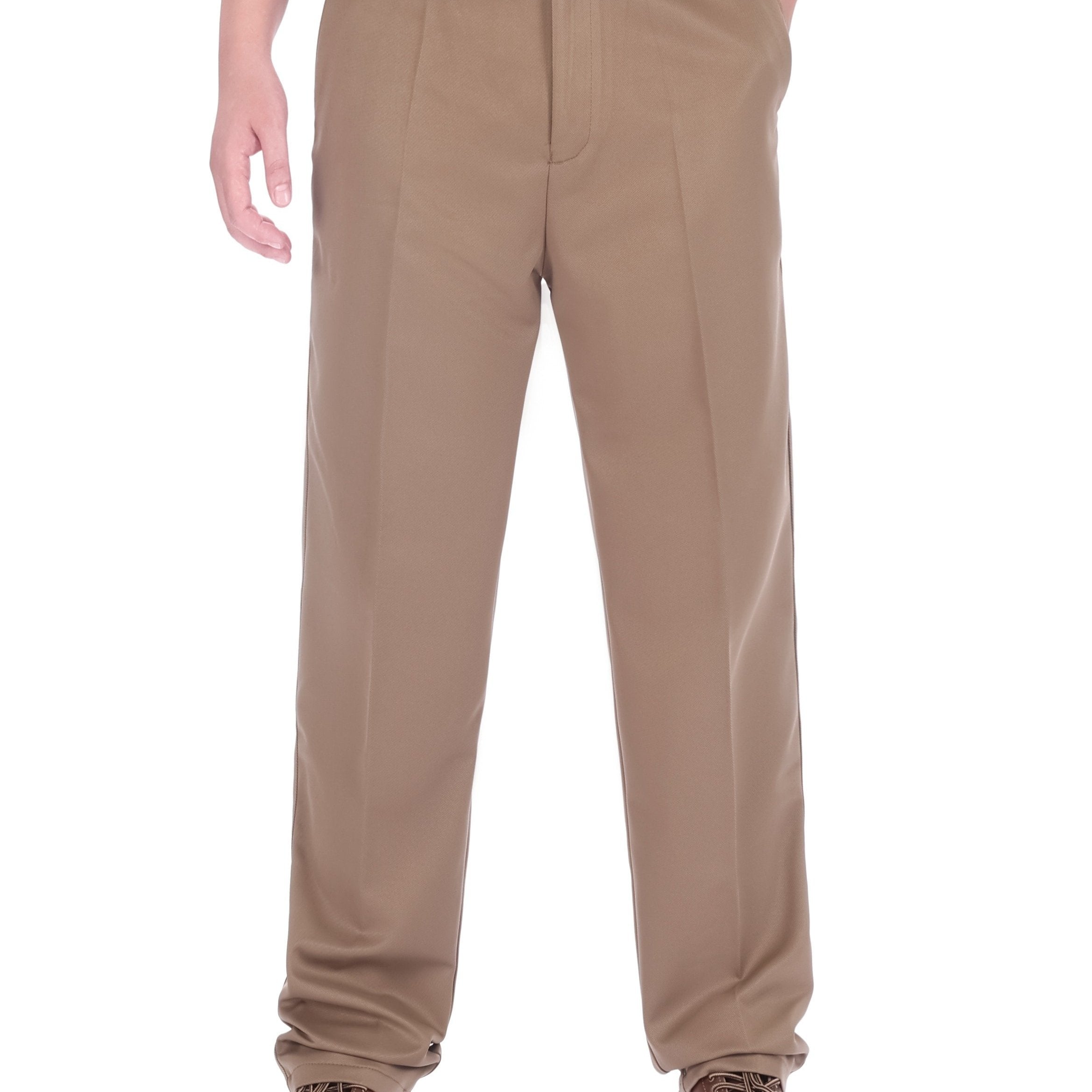 Мужские полиэстеровые брюки большого размера для повседневной работы, однотонные, размеры 0XL до 6XL