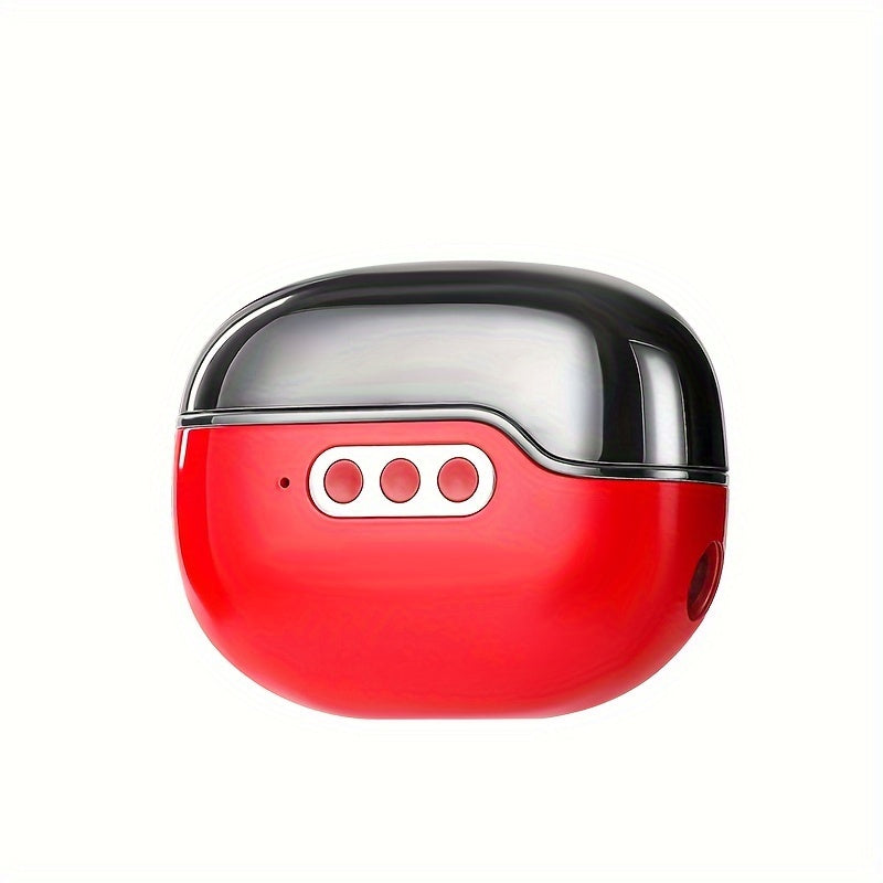 Taladro de uñas con carga rápida tipo C rojo, con larga duración de batería, recargable, cortadora de uñas eléctrica, molinillo y lámpara para manicuras y pedicuras