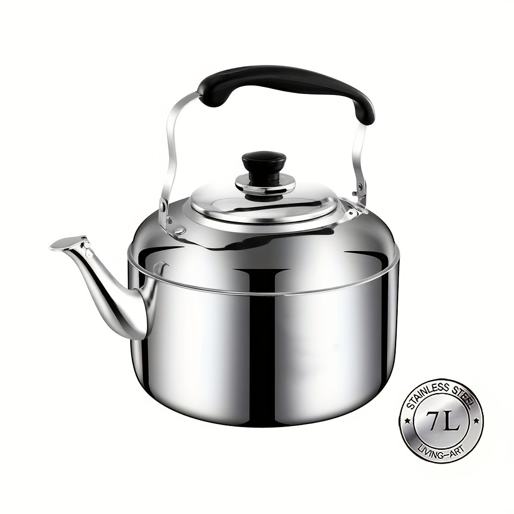 Stainless Steel Whistling Kettle 3 5 7 Liter Stovetop Hot Water Boiler