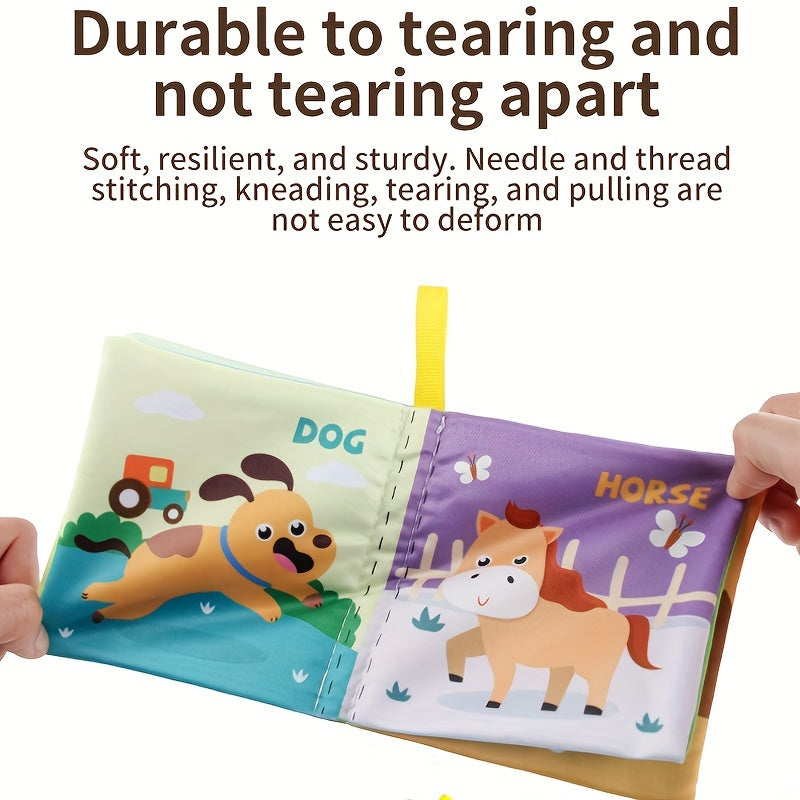 9 ta Bolalar Matbaa Kitoblari to'plami, O'quv Ob'ektlari uchun Erta Ta'lim Puzli, Yirtishdan Himoyalangan va Yuviladigan Palma Kitobi (4 varaq, har biri 8 sahifa)