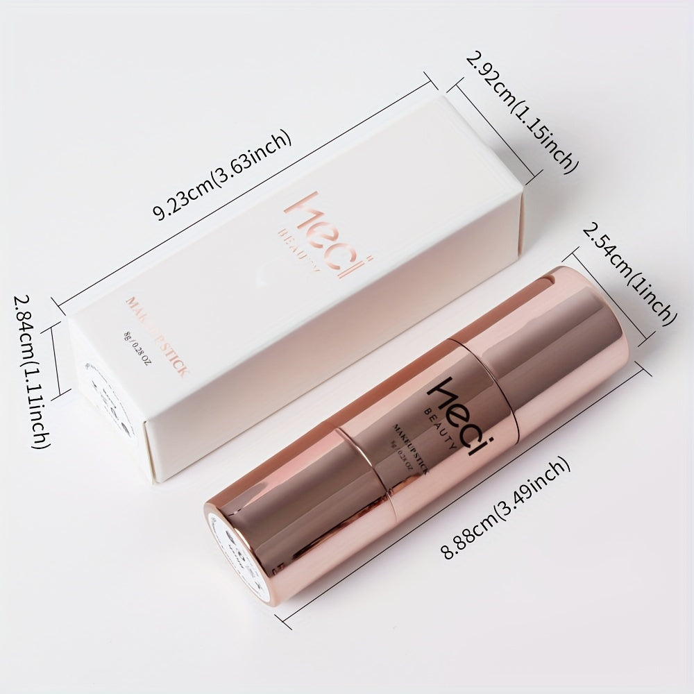 Women Waterproof Double-Ended Blush Stick with Lip Gloss Eyeshadow