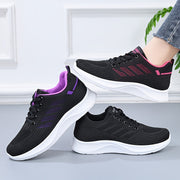 Women's Breathable Casual Running Sneakers with PVC Sole All-Season