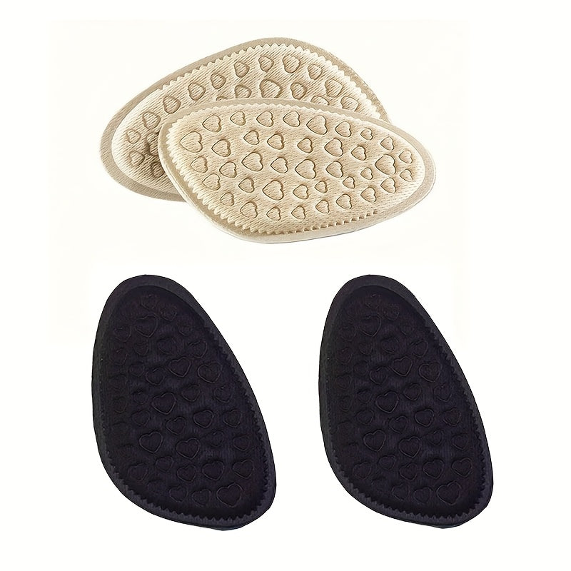 Women's Memory Foam Forefoot Pads Non-Slip Half Insoles for High Heels