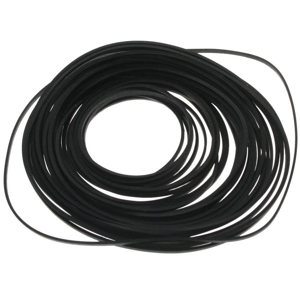 20 Pack Rubber Belts for DVD CD Cassette Recorder Repair Maintenance 25mm-100mm