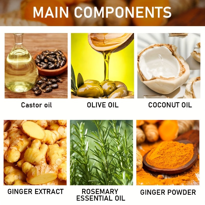 Unisex Castor Oil Shampoo for Oily Scalp and Hair Cleansing Natural Moisturizing