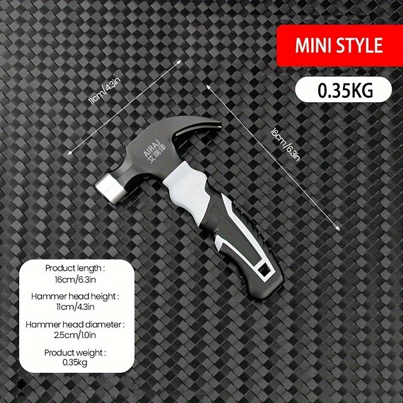 Multifunctional Claw Hammer Anti-Slip Shockproof Durable Industrial Tool