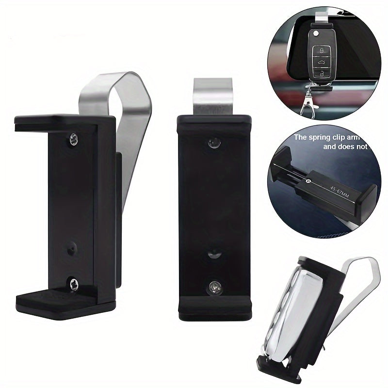 Avtomobil quyosh nuri uchun ko'zoynak tutqichli universal masofadan boshqarish kaliti garaj to'sig'i 47-68mm