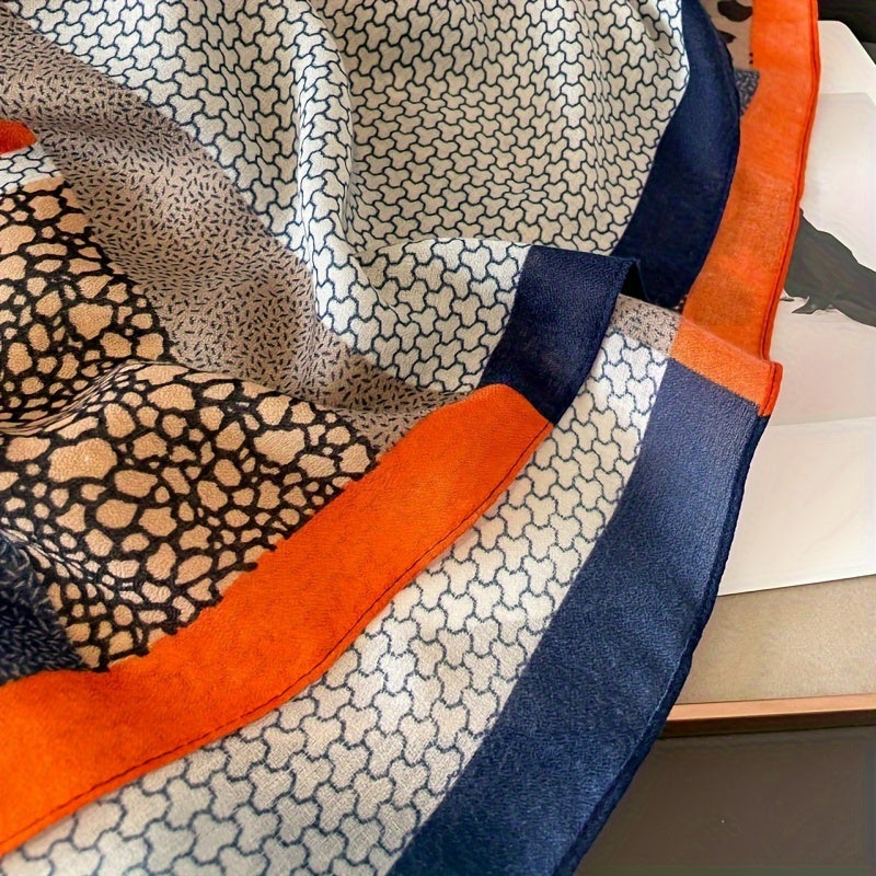 Leopard Print Scarf for Women Lightweight Cozy Spring Fall Accessories